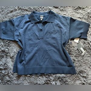 Worthington Collar Knit Top